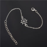 Simple Style Silver Plated Charm Bracelet