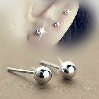 Trendy Silver gold color Earrings