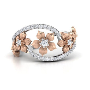 Elegant Cubic Zirconia Bridal Rings