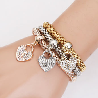 Fashion Mosaic CZ Crystal Bracelets